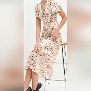 Reformation Seth silk dress